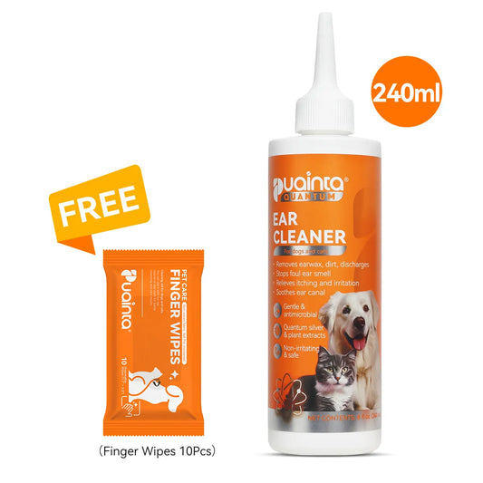 Puainta® Quantum Ear Cleaner for Dog/Cat's Comfort Itch