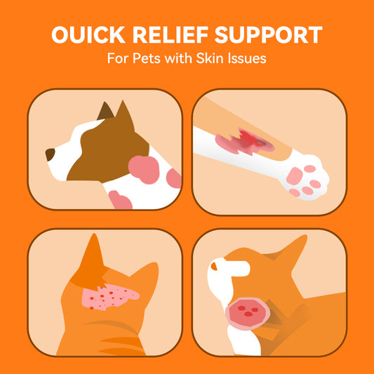 Puainta Natural Herbal Skin Gel – Soothing Skin Comfort for Dogs & Cats