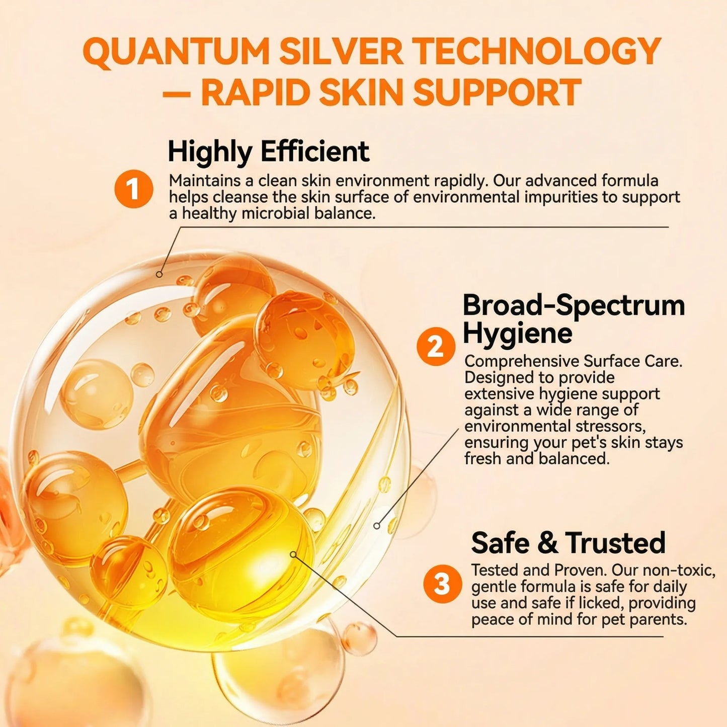 Puainta® Quantum Silver Skin Spray for Dogs/ Cats