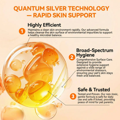 Puainta® Quantum Silver Skin Spray for Dogs/ Cats