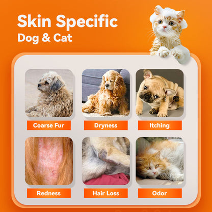 Puainta Banov Shampoo für Hunde &amp; Katzen – Sanfte Linderung bei empfindlicher und juckender Haut 