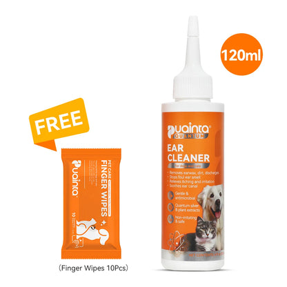 Puainta® Quantum Ear Cleaner for Dog/Cat's Comfort Itch