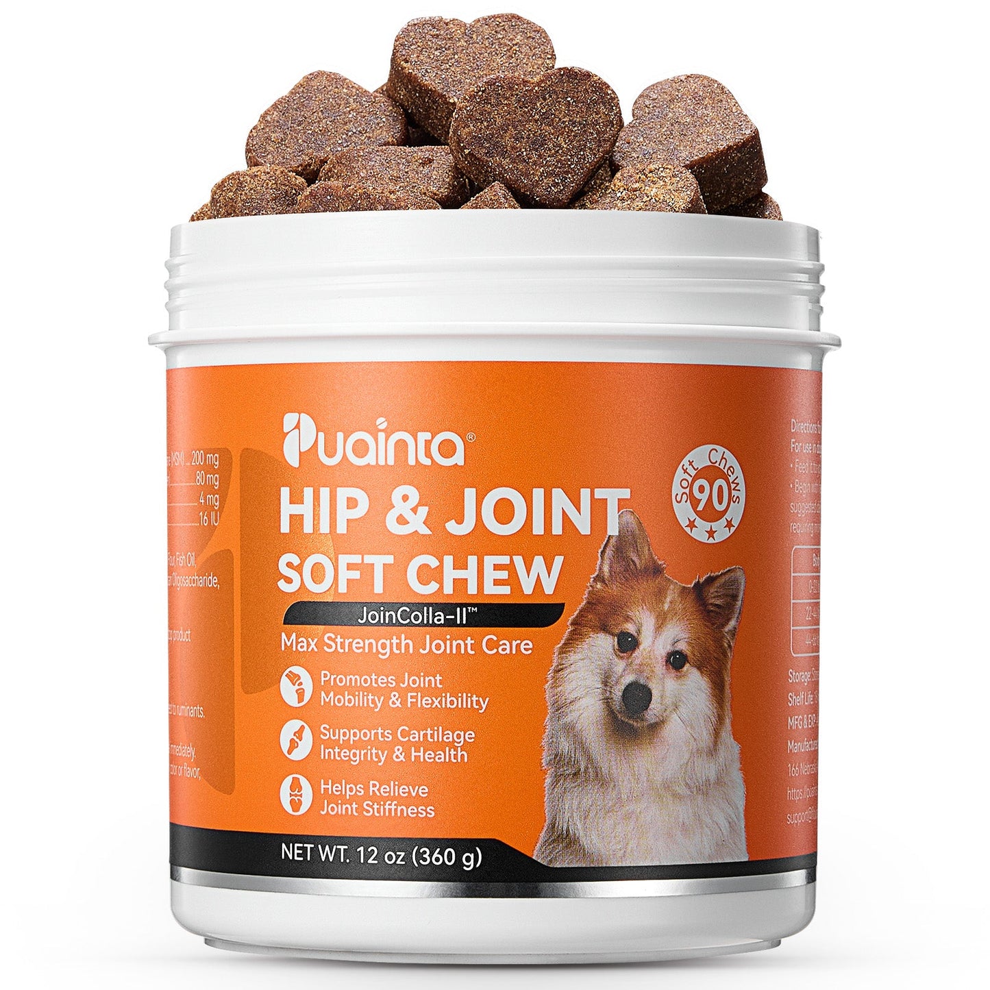 Puainta® Hip Joint Soft Chew for Dogs Supports Mobility