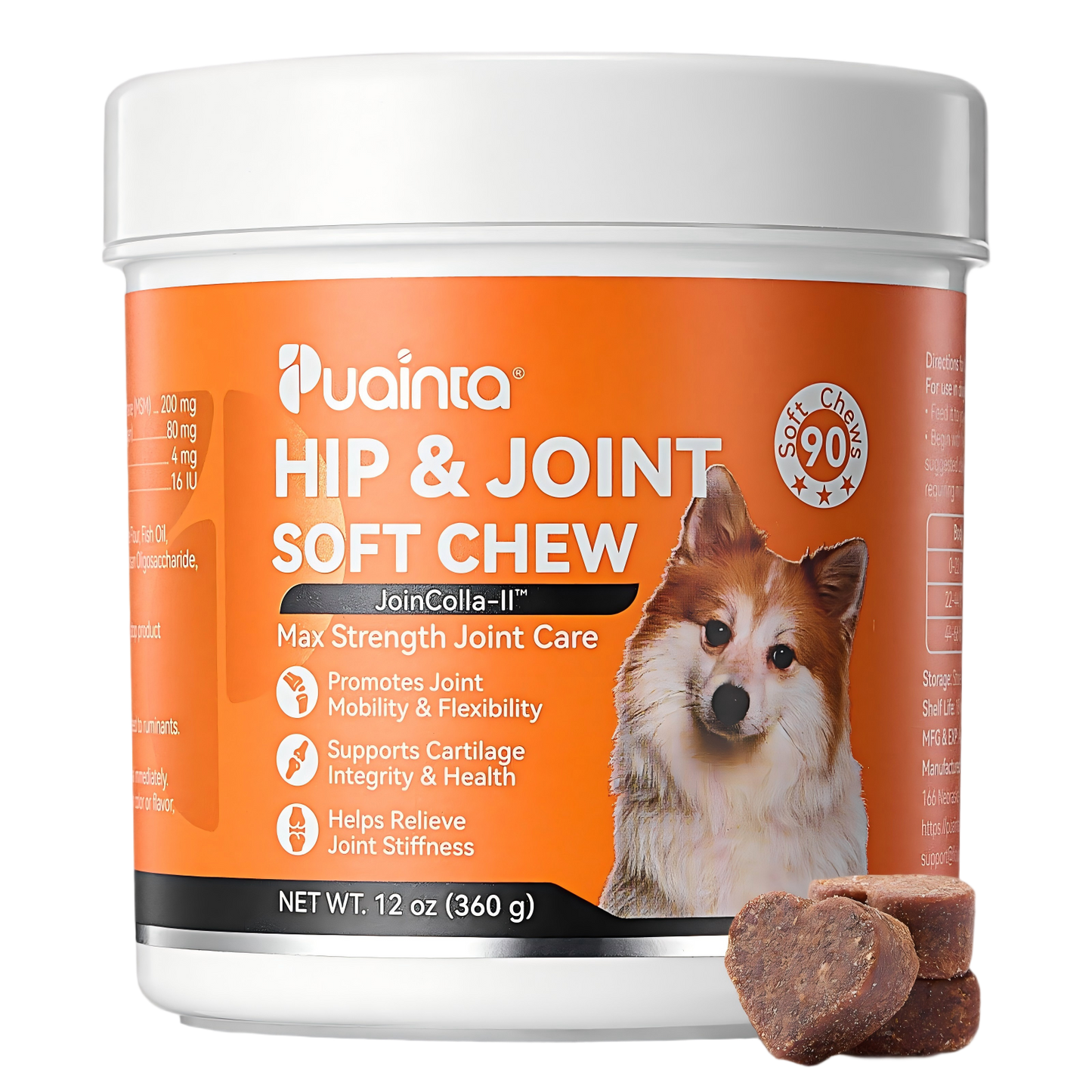 Puainta® Hip Joint Soft Chew for Dogs Supports Mobility