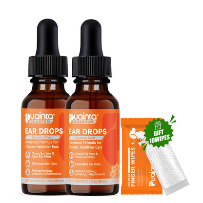 Puainta® Quantum Silver Ear Drops - Soothes itching, Cleans Earwax