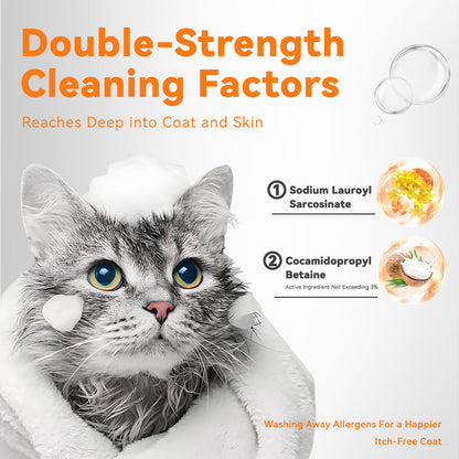 Puainta Banov Shampoo für Hunde &amp; Katzen – Sanfte Linderung bei empfindlicher und juckender Haut 