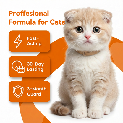 Puainta ADDCOOL Plus Cat Flea & Tick Treatment – Fast-Acting Protection