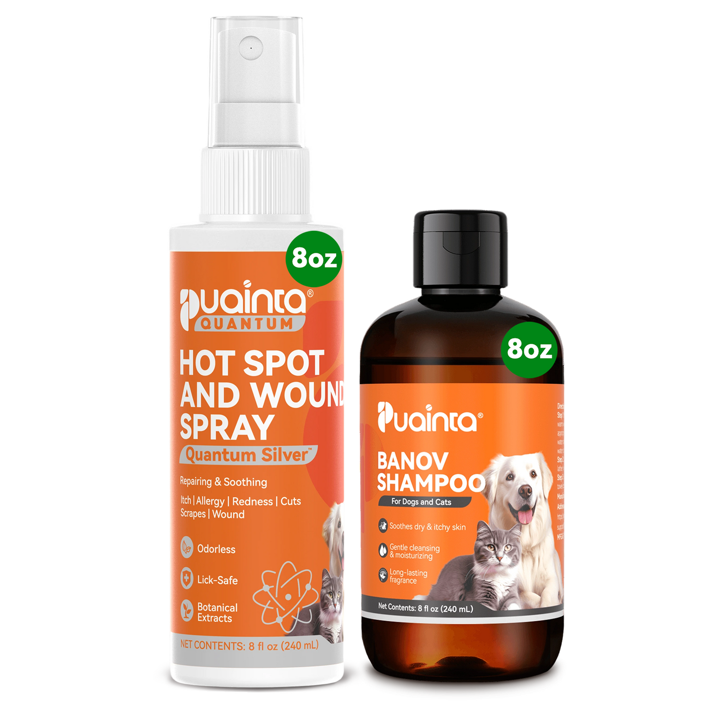 Puainta® Quantum Silver Skin Spray for Dogs and Cats