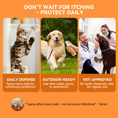 Puainta® Quantum Silver Skin Spray for Dogs/ Cats