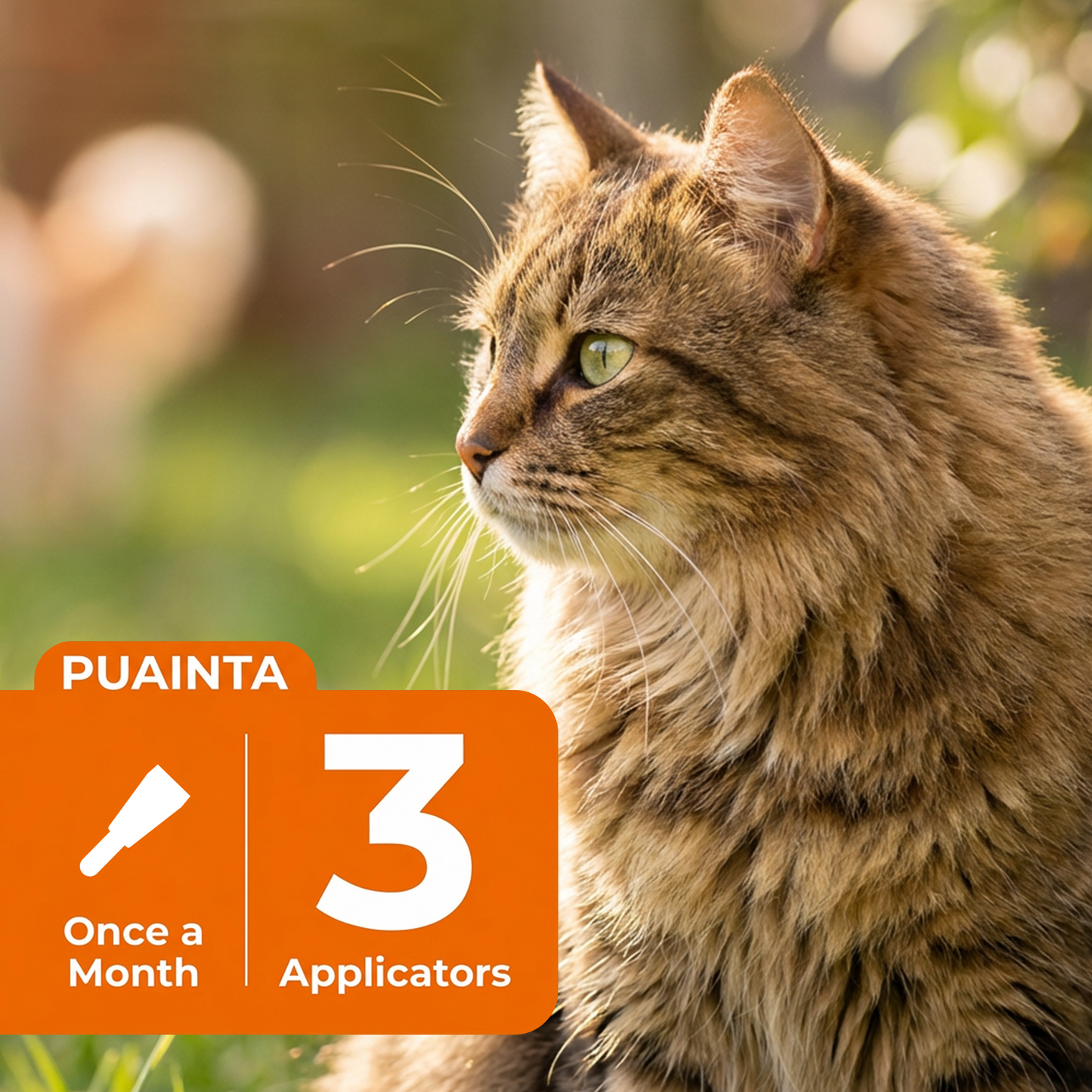 Puainta ADDCOOL Plus Cat Flea & Tick Treatment – Fast-Acting Protection