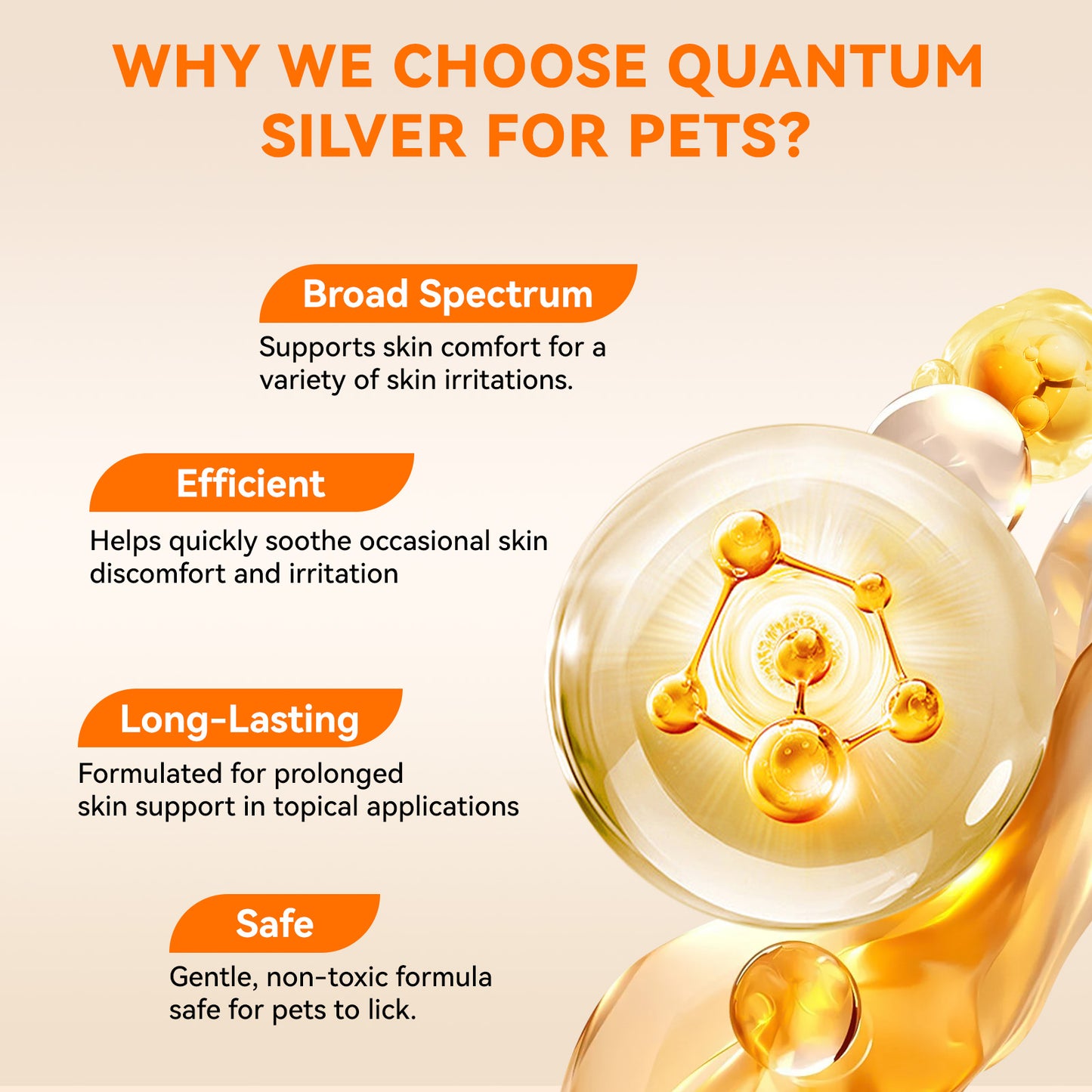 Puainta® Quantum Silver Skin Spray for Dogs and Cats