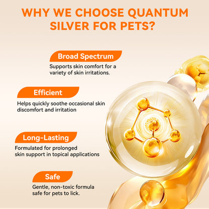 Puainta® Quantum Silver Skin Spray for Dogs and Cats