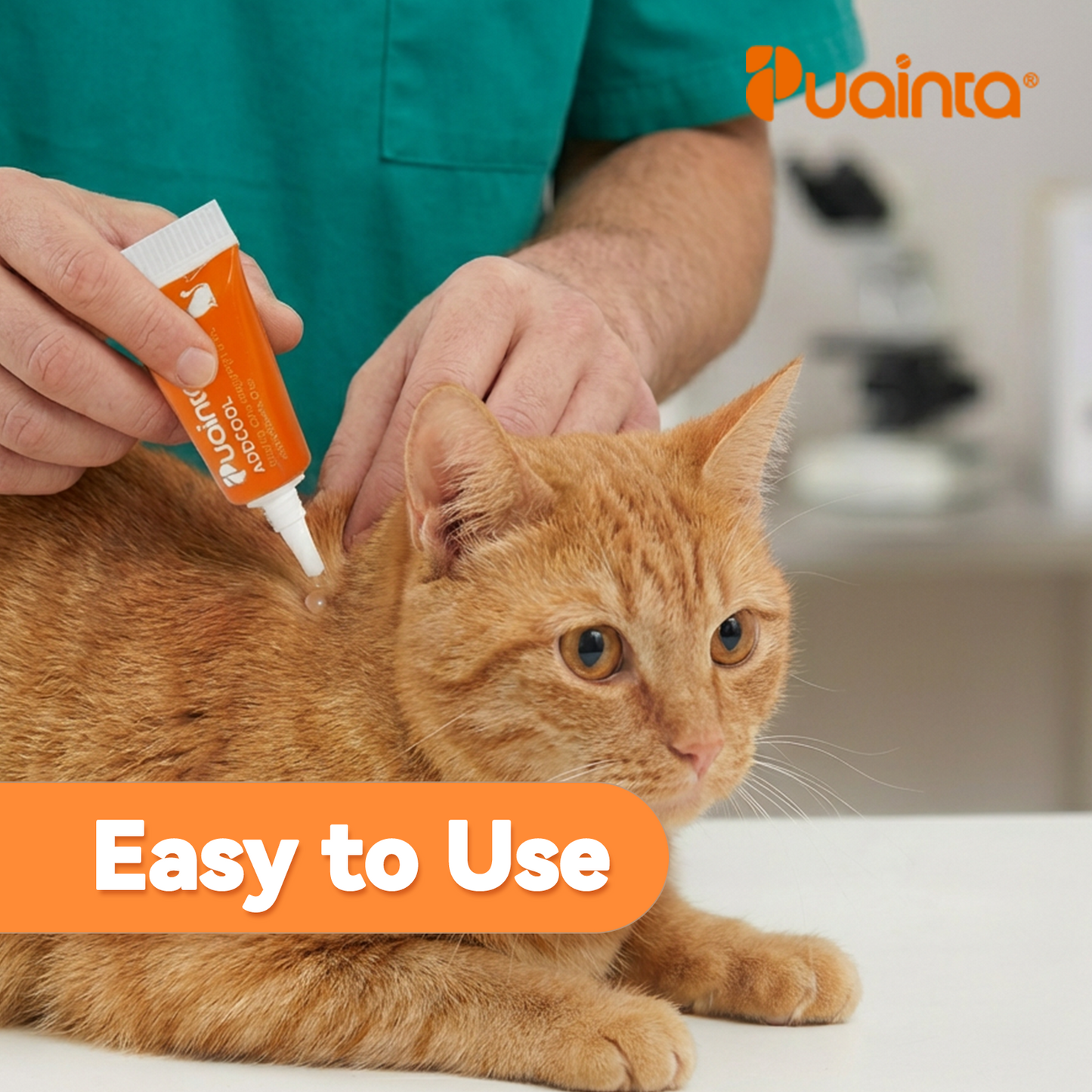 Puainta ADDCOOL Plus Cat Flea & Tick Treatment – Fast-Acting Protection