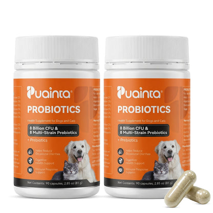 Puainta® Probiotic for Dogs & Cats - Digestive & Immune Support