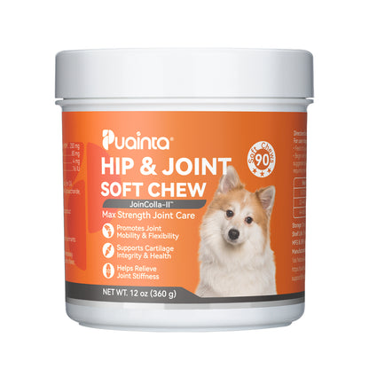 Puainta® Weichkausnack für Hunde mit Hüftgelenk unterstützt die Beweglichkeit 