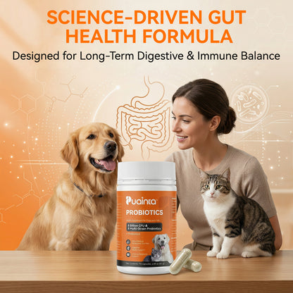 Puainta® Probiotic for Dogs & Cats - Digestive & Immune Support