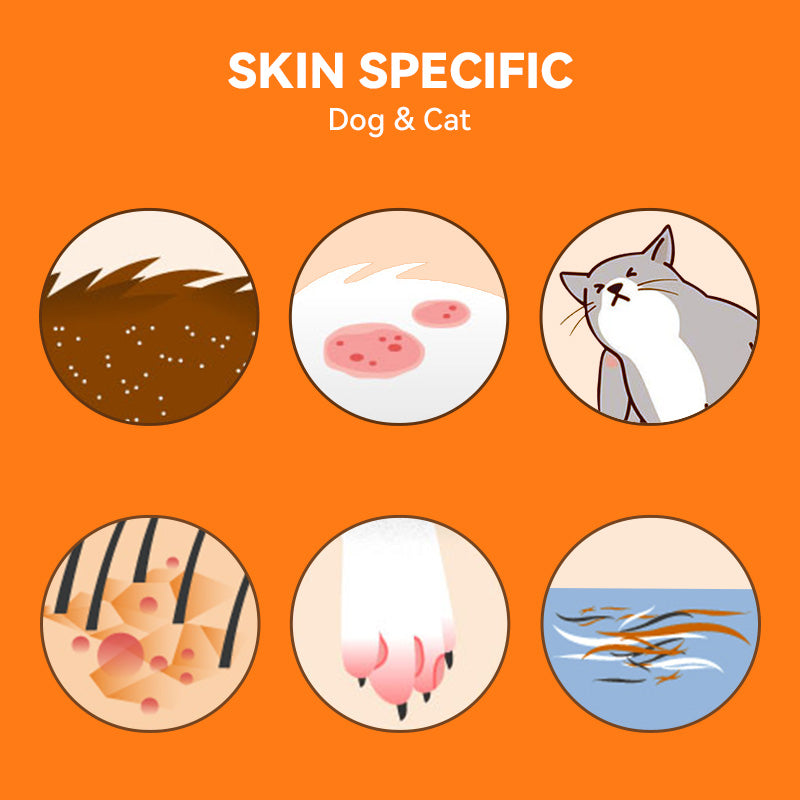 Puainta® Quantum Silver Hautspray für Hunde/Katzen 