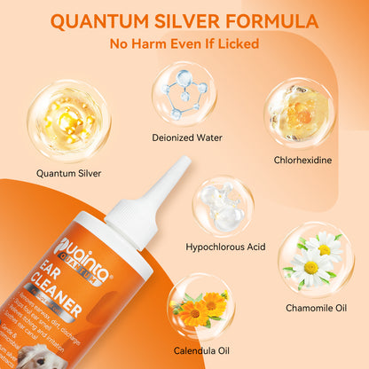 Puainta® Quantum Ear Cleaner for Dog/Cat's Comfort Itch