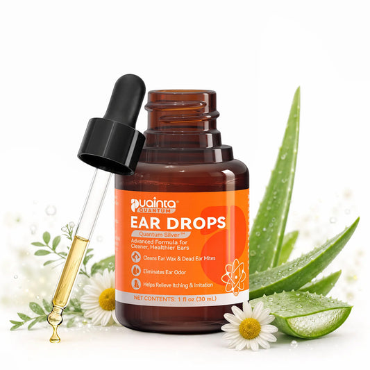 Puainta Quantum Silver Ear Drops for Dogs and Cats